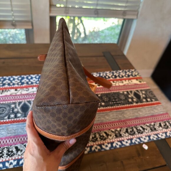 Celine Macadam Vintage Zippered Shoulder Tote, EUC - Picture 8 of 17